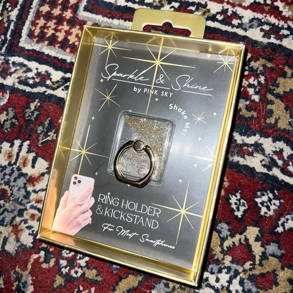 Pop Socket Ring Holder
